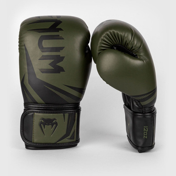 Venum Challenger Giant 3.0 Boxing Gloves (Khaki/Blk)