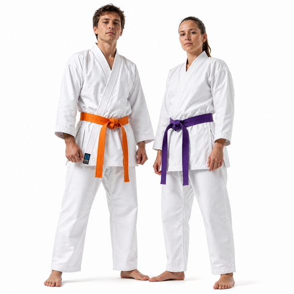 CORE Karate Gi Blue Label 8oz - White