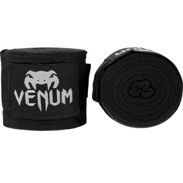 Venum Kontact Boxing Handwraps (Black 4.5m)