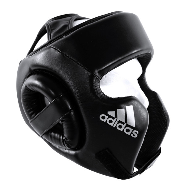 Adidas Boxing HeadGuard (Black/Silver)