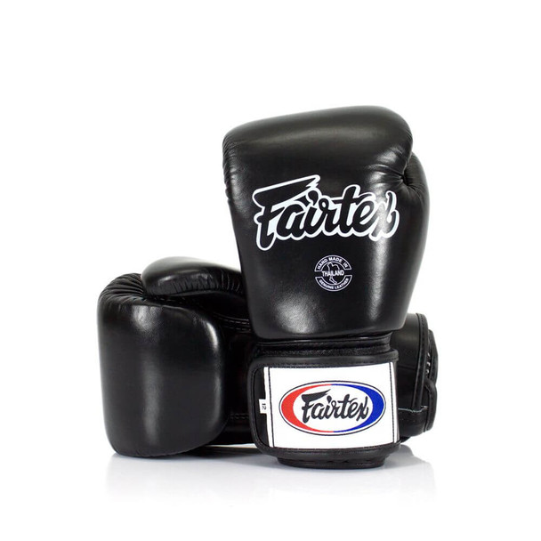 Fairtex Black Boxing Gloves (BGV1)