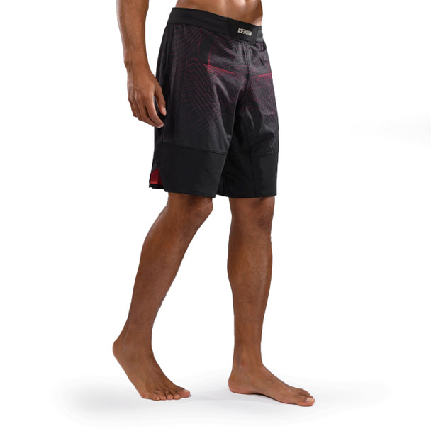 Venum G-Fit Air Mens Fight Shorts (Black/Fire Red)