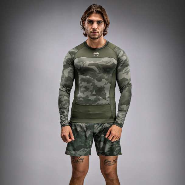 Venum G-Fit Air rashguard (L/S) Army Camo