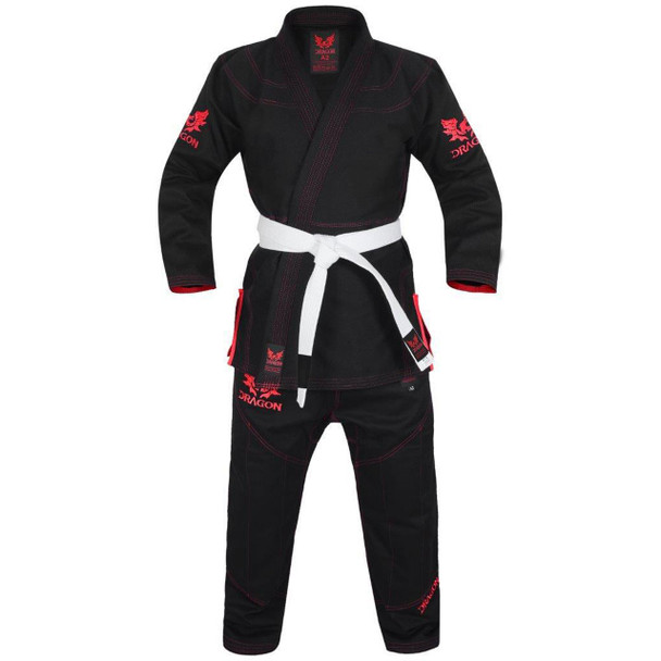 Dragon V2 BJJ Gi (Black)