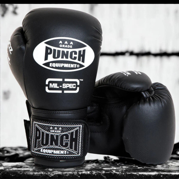 Trophy Getters (Mil-Spec) Boxing Gloves - Black