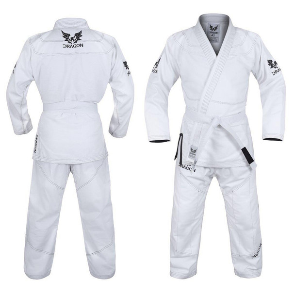 Dragon V2 BJJ Gi (White)