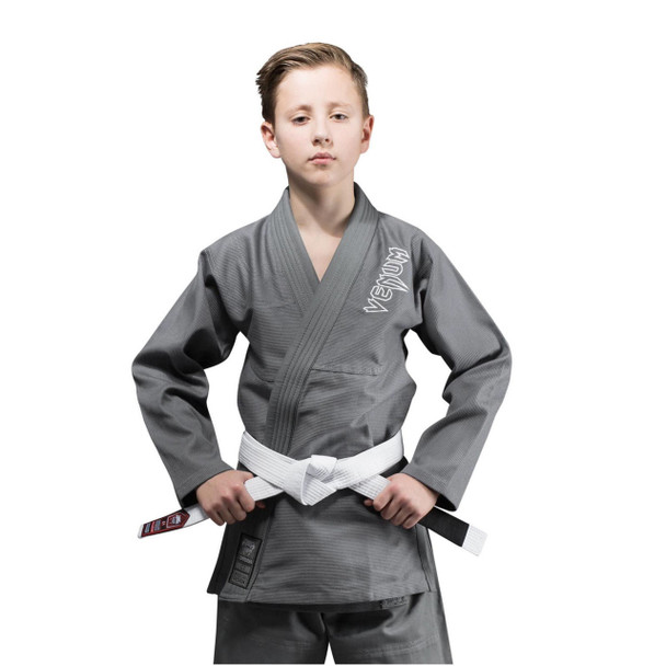 Venum Contender Kids BJJ Gi (Grey)