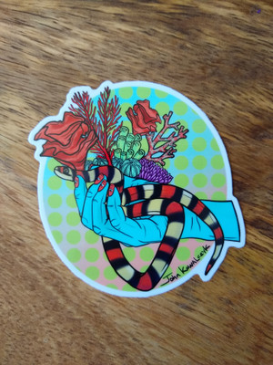 "Coral Snake" Sticker