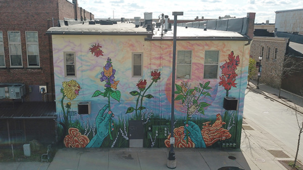 Popping a Colorful Mural Into Downtown Steven's Point