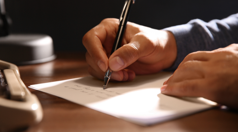 How to write a bereavement note