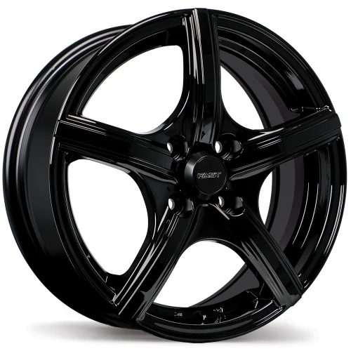 Fast Wheels Jet • 14x5.5 • 4x100mm • CB56.1 • +40 • Gloss Black