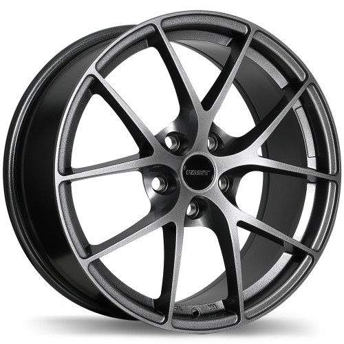 Fast Wheels Innovation • 17x7.5 • 5x114.3mm • CB66.1 • +35 • Titanium