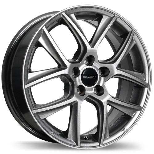 Fast Wheels Tactic • 16x6.5 • 5x100mm • CB54.1 • +40 • Titanium