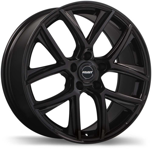 Fast Wheels Tactic • 18x8.0 • 5x114.3mm • CB66.1 • +35 • Gloss Black