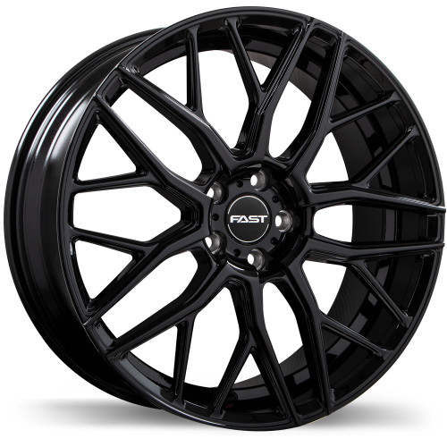 Fast Wheels Vybz • 18x8.0 • 5x112mm • CB72.6 • +40 • Gloss Black