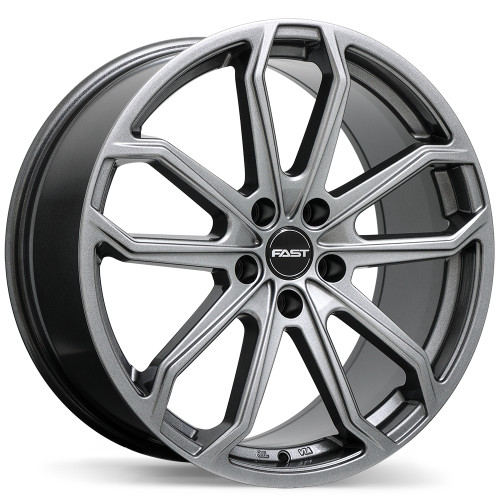 Fast Wheels Impression • 18x8.0 • 5x120mm • CB64.1 • +45 • Titanium