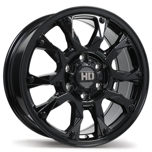 Fast HD Tactical • 18x8.0 • 6x139.7mm • CB93.1 • +24 • Gloss Black