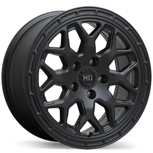 Fast HD Bandit • 17x7.5 • 5x114.3mm • CB72.6 • +35 • Matte Black