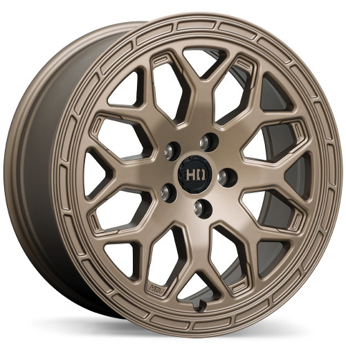 Fast HD Bandit • 19x8.0 • 5x114.3mm • CB72.6 • +40 • Satin Bronze