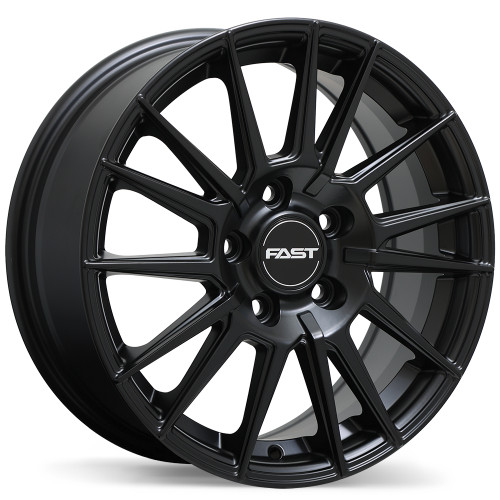Fast Wheels Tempest • 16x6.5 • 5x114.3mm • CB66.1 • +40 • Satin Black