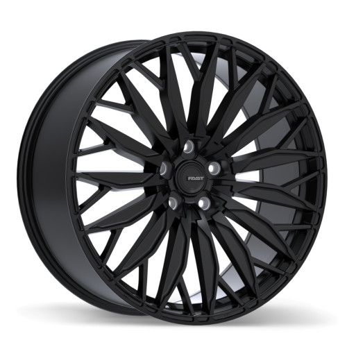 Fast Wheels Onyx • 22x9.5 • 5x114.3mm • CB64.1 • +45 • Satin Black