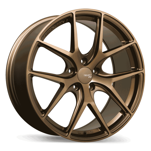 Fast Wheels FC04 • 19x8.5 • 5x114.3mm • CB72.6 • +45 • Matte Bronze