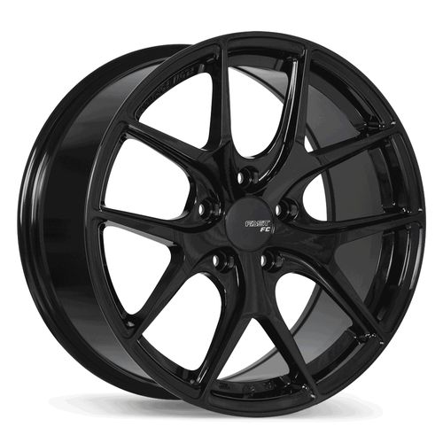 Fast Wheels FC04 • 19x9.5 • 5x114.3mm • CB72.6 • +45 • Metallic Black