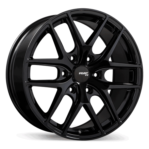 Fast Wheels FC04X • 20x8.5 • 6x139.7mm • CB78 • +15 • Metallic Black