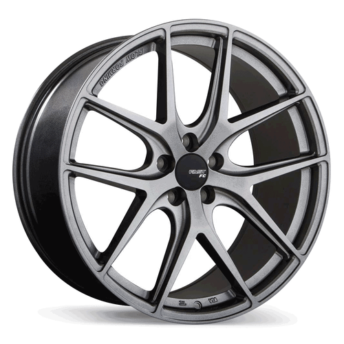 Fast Wheels FC04 • 19x8.5 • 5x114.3mm • CB72.6 • +35 • Titanium