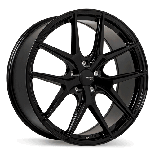 Fast Wheels FC04 • 19x8.5 • 5x100mm • CB72.6 • +35 • Metallic Black