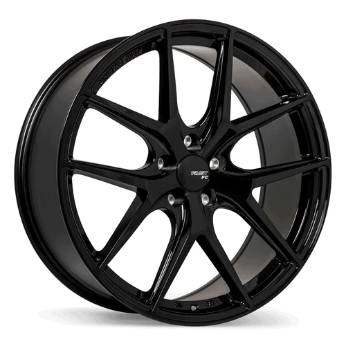 Fast Wheels FC04 • 19x8.5 • 5x115mm • CB72.6 • +35 • Metallic Black