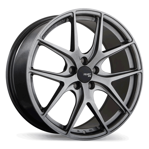 Fast Wheels FC04 • 20x8.5 • 5x114.3mm • CB72.6 • +45 • Titanium