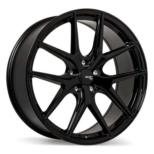 Fast Wheels FC04 • 20x8.5 • 5x100mm • CB72.6 • +35 • Metallic Black