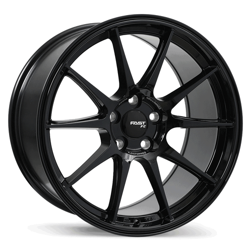 Fast Wheels FC08 • 18x10.5 • 5x105mm • CB72.6 • +38 • Gloss Black