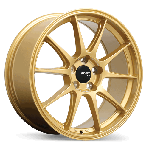 Fast Wheels FC08 • 18x8.0 • 5x108mm • CB72.6 • +40 • Gold