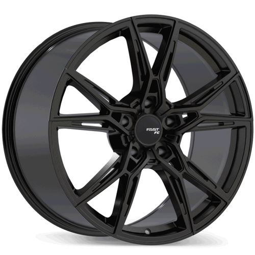 Fast Wheels FC10 • 20x10.5 • 5x120mm • CB70.1 • +45 • Gloss Black Anthracite