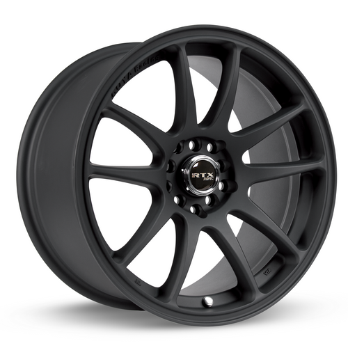 RTX® (R-Spec) • 081276 • Stag • Matte Black • 18x8.5 5x100/114.3 CB73.1