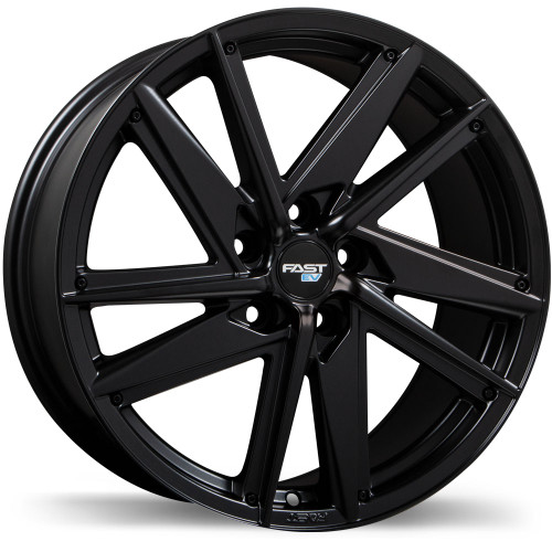 Fast Wheels EV01 • 18x8.5 • 5x114.3mm • CB70.2 • +35 • Satin Black