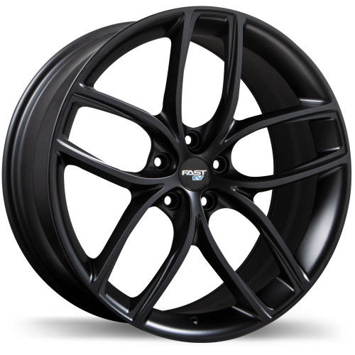 Fast Wheels EV04 • 19x9.5 • 5x114.3mm • CB70.3 • +35 • Satin Black