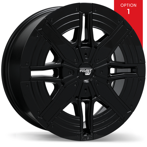 Fast Wheels EV08 • 20x9.0 • 8x165.1mm • CB116.7 • +30 • Gloss Black