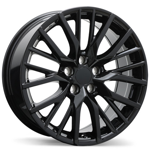 Replika R224 • 18x8.0 • 5x114.3mm • CB60.1 • +30 • Gloss Black