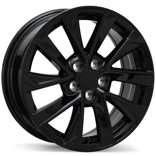 Replika R240 • 16x6.5 • 5x100mm • CB54.1 • +39 • Gloss Black