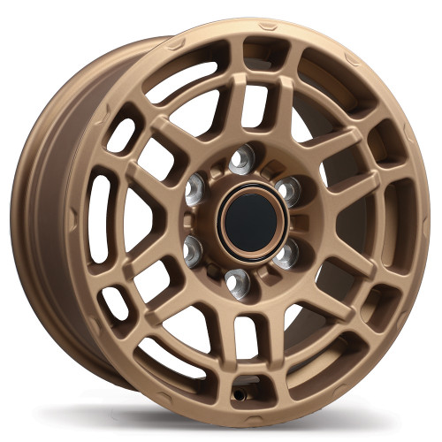 Replika R265 • 16x7.0 • 6x139.7mm • CB106.1 • +25 • Satin Bronze