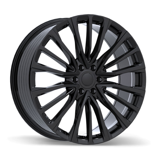 Replika R281 • 24x9.5 • 6x135mm • CB87.1 • +44 • Gloss Black
