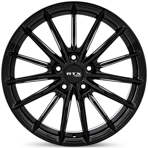 RTX® (R-Spec) • 082877 • FF15 • Gloss Black • 18x8 5x114.3 CB73.1