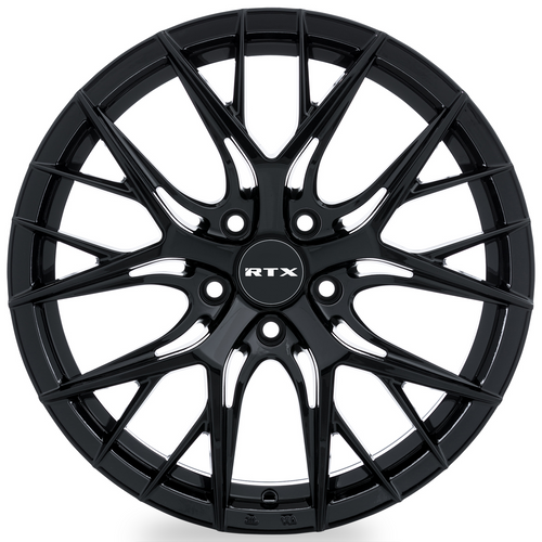 RTX® (R-Spec) • 083037 • Valkyrie • Gloss Black • 20x8.5 5x114.3 CB73.1