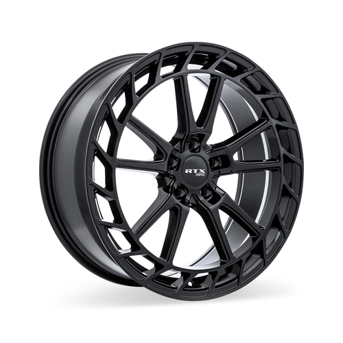 RTX® (R-Spec) • 083074 • RS05 • Gloss Black • 18x8 5x114.3 CB67.1