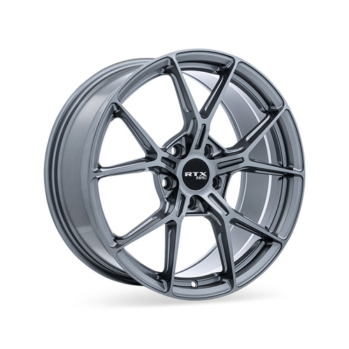 RTX® (R-Spec) • 083126 • RS01 • Gloss Gunmetal • 19x8.5 5x114.3 CB67.1