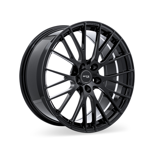 RTX® (R-Spec) • 083148 • RS04F • Gloss Black • 19x9.5 5x114.3 CB64.1