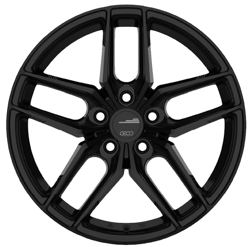 Ceco® • 178614 • C01 • Gloss Black • 17x7.5 5x114.3 CB67.1